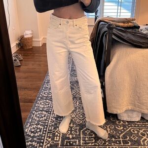 H&M White Jeans